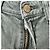 Autre Marque Pantalones de denim elástico de algodón RED CARD Happiness Gris - vista 5