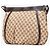 Gucci Borsa a spalla in tela GG marrone Abbey - vista 2