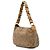 Chanel Hobo Camelia in Suede Marrone CC Marrone chiaro - vista 2