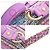 Chanel CC Filigree Sac de vanité à chaîne en tweed et cuir violet - vue 5