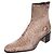 Yves Saint Laurent Saint Laurent Paris - Johnny 65 Ankle Boots in Genuine Python Beige