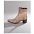 Yves Saint Laurent Saint Laurent Paris - Johnny 65 Ankle Boots in Genuine Python Beige - view 2