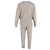 Autre Marque Conjunto de suéter y pantalones de chándal de algodón beige con estampado de logo Pangaia - vista 3