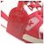Monogram LV Trainer Leder Sneakers von Louis Vuitton Weiß Rot - Ansicht 7
