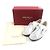 Sneakers basse in mesh Salvatore Ferragamo Marrone Grigio - vista 2