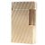 Autre Marque Dupont Line 1 Check Pattern Square Lighter Golden