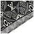 Louis Vuitton Monogram Jacquard Woll-Nylon-Rock Schwarz Grau Roh - Ansicht 7