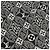 Louis Vuitton Monogram Jacquard Woll-Nylon-Rock Schwarz Grau Roh - Ansicht 8