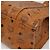 Borsa a spalla MCM Logogram Vicetos PVC Marrone Oro Auth BA5434 D'oro - vista 16