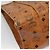 Borsa a spalla MCM Logogram Vicetos PVC Marrone Oro Auth BA5434 D'oro - vista 17