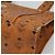 Borsa a spalla MCM Logogram Vicetos PVC Marrone Oro Auth BA5434 D'oro - vista 8