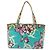 CHANEL Tote Bag Canvas PVC Grün Silber CC Auth 140713 - Ansicht 2