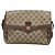 Borsa Sherry Line GG Supreme Web di GUCCI in PVC beige e oro 904 02 084 Auth SW1492 D'oro - vista 13
