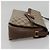 Borsa Sherry Line GG Supreme Web di GUCCI in PVC beige e oro 904 02 084 Auth SW1492 D'oro - vista 4