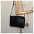 Borsa a Spalla in Pelle Nera e Oro GUCCI 001 256 0609 Auth am8954 Nero D'oro - vista 22