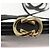 Borsa a Spalla in Pelle Nera e Oro GUCCI 005 406 0284 Auth 135176 Nero D'oro - vista 9