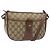 Borsa a Spalla Gucci GG Supreme Web Sherry Line PVC Beige 001 754 6177 Auth 135056
