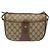 Borsa a Spalla Gucci GG Supreme Web Sherry Line PVC Beige 001 754 6177 Auth 135056 - vista 13