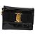 Borsa a Spalla con Catena Salvatore Ferragamo Smalto Nero Oro Auth gh509 D'oro - vista 13