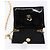 Borsa a Spalla con Catena Salvatore Ferragamo Smalto Nero Oro Auth gh509 D'oro - vista 9
