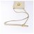 Borsa a Spalla Gancini in Pelle Bianca e Oro Salvatore Ferragamo Auth gh505 Bianco D'oro - vista 7