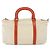 PRADA Borsa a Mano Nylon 2 vie Bianco Argento Auth ti3400 - vista 2