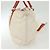 PRADA Borsa a Mano Nylon 2 vie Bianco Argento Auth ti3400 - vista 4