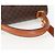 Céline CELINE Macadam Canvas Hand Bag PVC Leather 2way Brown Gold Auth ki5899 Golden - view 14