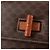 Céline CELINE Macadam Canvas Hand Bag PVC Leather 2way Brown Gold Auth ki5899 Golden - view 21
