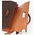 Céline CELINE Macadam Canvas Hand Bag PVC Leather 2way Brown Gold Auth ki5899 Golden - view 22