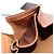 Céline CELINE Macadam Canvas Hand Bag PVC Leather 2way Brown Gold Auth ki5899 Golden - view 28
