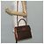 Céline CELINE Macadam Canvas Hand Bag PVC Leather 2way Brown Gold Auth ki5899 Golden - view 29