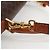 Céline CELINE Macadam Canvas Hand Bag PVC Leather 2way Brown Gold Auth ki5899 Golden - view 9