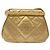 Borsa a Spalla CHANEL in Pelle di Agnello Oro CC Auth 140900 D'oro - vista 13