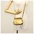 Borsa a Spalla CHANEL in Pelle di Agnello Oro CC Auth 140900 D'oro - vista 23