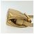 Borsa a Spalla CHANEL in Pelle di Agnello Oro CC Auth 140900 D'oro - vista 3
