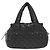 CHANEL Borsa a Mano Cococoon Nylon Nero Argento CC Auth BA5555 - vista 13