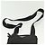 Borsa a Spalla PRADA in Nylon Nero Argento Autentica hk2903 - vista 14