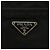 Borsa a Spalla PRADA in Nylon Nero Argento Autentica hk2903 - vista 19