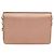 PRADA Bolsa de Ombro com Corrente em Couro Rosa Dourado Auth 127990 - vista 2