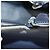 Borsa Tote Vala Vala in Tela Blu Argento Salvatore Ferragamo Auth bs28721 - vista 3