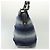 Borsa Tote Vala Vala in Tela Blu Argento Salvatore Ferragamo Auth bs28721 - vista 4