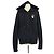 Off White Giacca con cappuccio zip Off-White Caravaggio Lute nera Nero