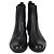 Louis Vuitton Black Leather Chelsea Ankle Boots