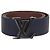Louis Vuitton Black/Brown Leather Reversible 40MM LV Tilt Belt