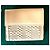 Baguette Fendi Woven Leather Wallet Eggshell Gold FF Clasp - view 2