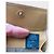 Baguette Fendi Woven Leather Wallet Eggshell Gold FF Clasp - view 5