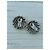 Orecchini a clip Christian Dior Argento e Strass - vista 4
