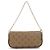Borsa a Spalla 2 in 1 Monogram Ivy di Louis Vuitton Marrone D'oro - vista 2