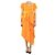 Self portrait Conjunto de top y falda de terciopelo naranja - talla UK 10
